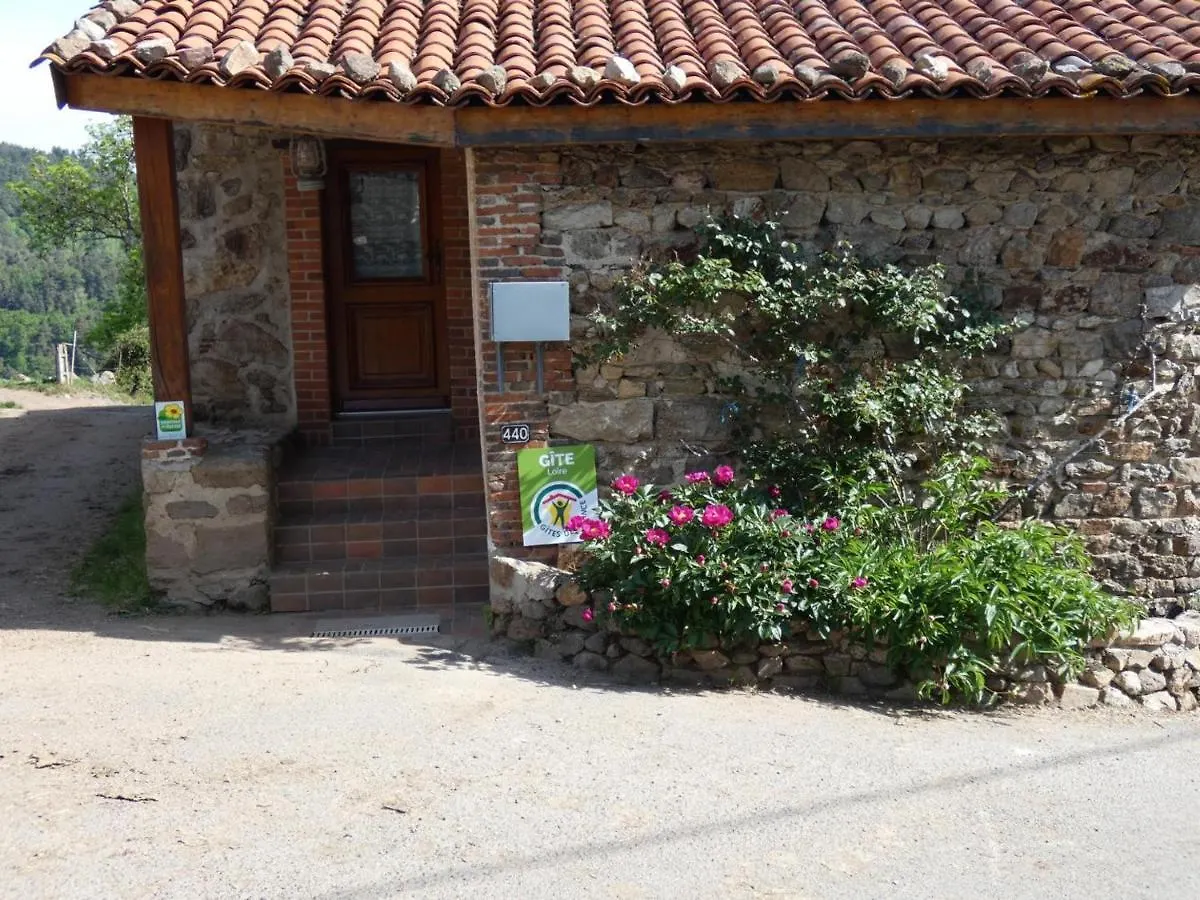Charmante Maison Avec Poele Et Salon Ombrage A Pralong - Fr-1-496-261
